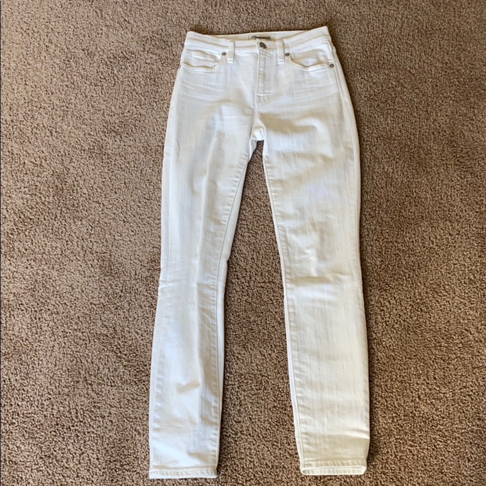 Madewell High Riser Skinny Jeans